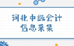 河北中级会计信息采集