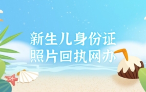 新生儿身份证照片回执网办